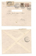 G876 VATICANO 1929 Raccomandata £2+5c Tariffa X Italia Storia Postale - Lettres & Documents