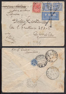 KENYA-1932-CIR.COVER SENT FROM BRITISH KENYA & UGANDA ( KIRINDINI )TO GENOA, ITALY - Kenya & Oeganda