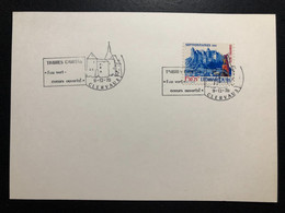 LUXEMBOURG,  « CLERVAUX», «TIMBRES CARITAS», « Feu Vert, Coeurs Ouverts » , « Special Commemorative Postmark », 1970 - Covers & Documents