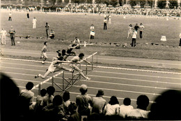 Athlétisme * 3 Photos Anciennes * Course De Haies * Concours Sport - Atletica