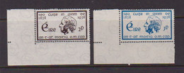 IRELAND    1938    Centenary  Of  Temperance  Crusade    Set  Of  2    MH - Unused Stamps