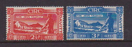 IRELAND    1946    Birth  Centenary  Of  Land  Reformers    Set  Of  2     MH - Unused Stamps