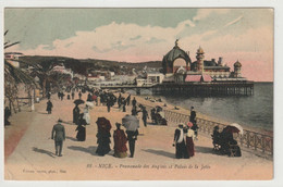 Nice, Nizza, Promenade Des Anglais Et Palais De La Jetee, Frankreich - Szenen (Vieux-Nice)