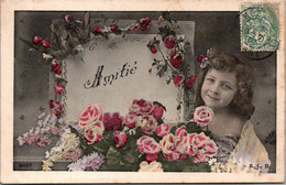 Enfant - Fleurs Amitiés  - Edition ELD N°4027 - Collections, Lots & Series