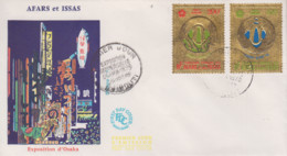 Enveloppe  FDC   1er  Jour  TERRITOIRE  FRANCAIS  Des  AFARS  Et  ISSAS    Exposition  Universelle   OSAKA   1970 - Autres & Non Classés