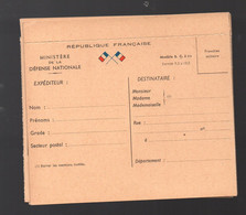 Carte De Franchise Mitaire (avec Drapeaux) NEUVE  "prise De Solde"     (PPP37969) - Sonstige & Ohne Zuordnung