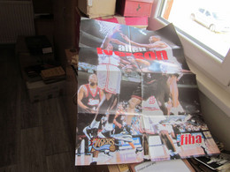 Old Poster Plakat Allen Iverson 76 Ers FIBA Basketball 80x60 Cm - Sonstige & Ohne Zuordnung