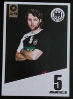 Johannes Sellin Germany Handball Federation Handball National Team   SL-2 - Handball