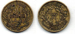 Tunisie - Tunisia - Tunesien 50 Centimes 1921 TTB - Túnez