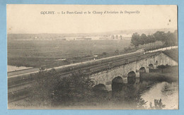 F0058  CPA   GOLBEY  (Vosges)  Le Pont-Canal Et Le Champ D'Aviation De Dogneville   ++++++++ - Golbey