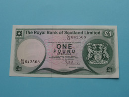 1 Pound - 1981 ( C/13 642568 ) Scotland ( Voir / See > Scans ) UNC ! - 1 Pond