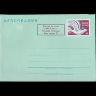 UN-VIENNA 1982 - Aerogramme-Dove S9 - Briefe U. Dokumente