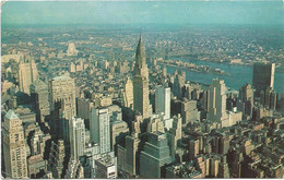 AC325 New York City - Looking Northeast From Empire State Building Observatory / Viaggiata 1959 - Empire State Building