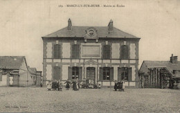 27 MARCILLY-sur-EURE Mairie Et Ecoles - Marcilly-sur-Eure