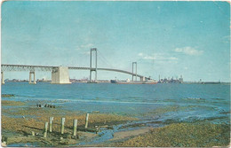 AC334 Wilmington - View Of Delaware Memorial Bridge / Viaggiata 1962 - Wilmington