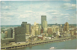 AC341 Pennsylvania - Pittsburgh - View Of Downtown / Viaggiata 1981 - Pittsburgh