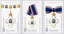 Iceland - 2020 - Falcon Order Of Iceland - Mint Self-adhesive Stamp Set - Nuovi