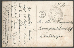 Belgique - Cachet "POSTES MILITAIRES 10" Du 24-5-24 - Carte Postale BERLIN Reichstagsgebaüde - Covers & Documents