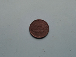 1941 - 25 Cent - KM 174 ( Uncleaned Coin / For Grade, Please See Photo ) ! - 25 Cent