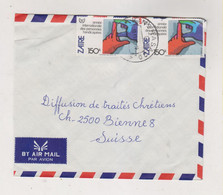 ZAIRE  Nice Airmail  Cover To Switzerland - Autres & Non Classés