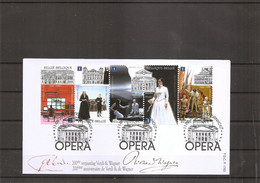 Belgique - Opéra ( FDC De 2013 à Voir) - 2011-2014