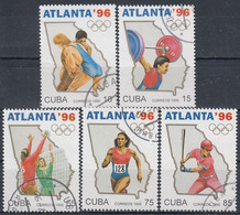 CUBA 3899-3903,used - Usati