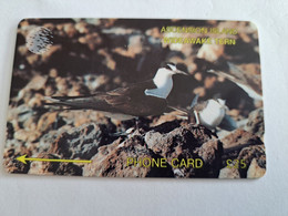 ASCENSION ISLAND   25 Pound   ASC-M3D /WIDE AWAKE TERN  3CASD  MINT   New Logo C&W **10461** - Ascension