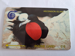 ASCENSION ISLAND   15 Pound   ASC-M2C / FRIGATE BIRD   2CASC  MINT   OLD  Logo C&W **10463** - Ascension (Ile De L')