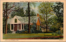 Kentucky Paducah "Angles" Home Of Vice-President Alben W Barkley Curteich - Sonstige & Ohne Zuordnung