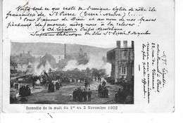 St PIERRE ET MIQUELON - Incendie De L'Eglise St Pierre Dans La Nuit Du 1er Au 2 Novembre 1902 - Saint-Pierre-et-Miquelon