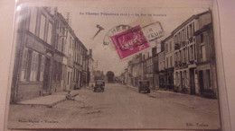 08 LE CHESNE POPULEUX LA RUE DE VOUZIERS - Le Chesne