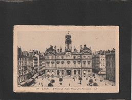 115393          Francia,     Lyon,    L"Hotel  De  Ville,  Place  Des  Terreaux,  NV - Lyon 4