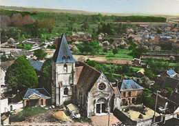 CPSM Villemeux L'église - Villemeux-sur-Eure