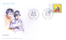 GREENLAND : FDC : 17 JUNE1993 : BOY SCOUT - Lettres & Documents