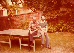 Tennis De Table , Ping Pong * Sport * Pingpong Pongiste * Photo Ancienne - Tenis De Mesa