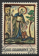 SAN MARINO 1979  CONGRESSO DI STOMATOLOGIA SASS. 1026 USATO VF - Gebraucht