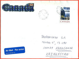 Canada 2007. Captain George Vancouver. The Envelope  Passed Through The Mail. Stamp From Block.Airmail. - Briefe U. Dokumente