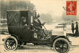 Paris Nouveau * N°2337 * Femmes Chauffeurs Mme DECOURCELLE Automobile Autotax Taxi Cochère * Femme Métier - Straßenhandel Und Kleingewerbe