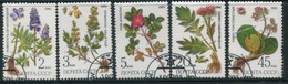 SOVIET UNION 1985 Medicinal Plants  Used.  Michel 5528-32 - Oblitérés