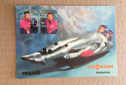 LUGE - STEFAN KRAUSSE - JAN BEHRENDT - Signature - Autographes