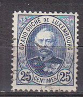 Q2714 - LUXEMBOURG Yv N°62 - 1891 Adolphe Voorzijde