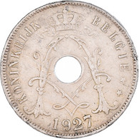 Monnaie, Belgique, 25 Centimes, 1927, TB, Cupro-nickel, KM:69 - 25 Cent