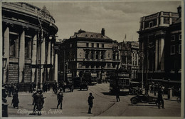 Ireland - Dublin // College Green With Tram 19?? Adres Side Company's Info Dutch - NL - Dublin