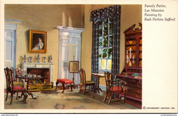 Virginia Arlington Lee Mansion The Family Parlor Painting By Ruth Perkins Safford - Arlington