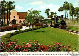 Florida Tampa Busch Gardens Trans Veldt Railroad Leaving Nairobi Junction - Tampa
