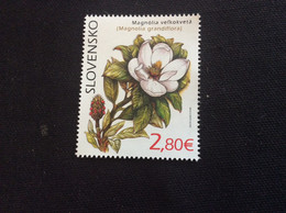 2020 Michel 905 O** Mint MNH Botanic Garden Jardin Botanique De Kosice Magnolia - Unused Stamps
