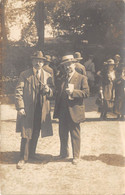 HIPPODROME D'AUTEUIL- CARTE-PHOTO- LE 8 JUIN 1920- PRIS AU PESAGE D'AUTEUIL - Paardensport