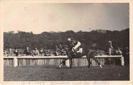HIPPODROME LONGCHAMP-CARTE-PHOTO- 12 MAI 1931 BRANTÔME MONTE PAR BOUILLON - Paardensport