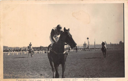 COURSE-PRIX DU CADRAN- 1937 PRINCE OLI JOHNSTONE- CARTE-PHOTO - Paardensport