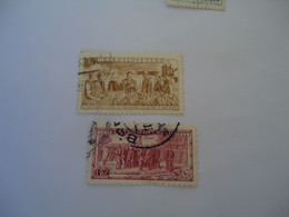 CZECHOSLOVAKIA USED  STAMPS  1944 HISTORY   WITH POSTMARK - ...-1918 Prephilately